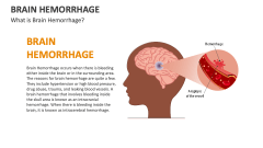 What is Brain Hemorrhage? - Slide 1