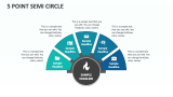 5 Point Semi Circle - Slide 1
