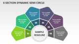6 Section Dynamic Semi Circle - Slide 1