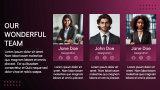 Dark Gradient Pitch Deck - Slide 7