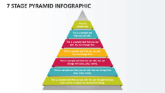 7 Stage Pyramid Infographic - Slide 1
