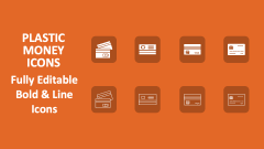 Plastic Money Icons - Slide 1