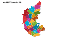 Karnataka Map - Slide 1