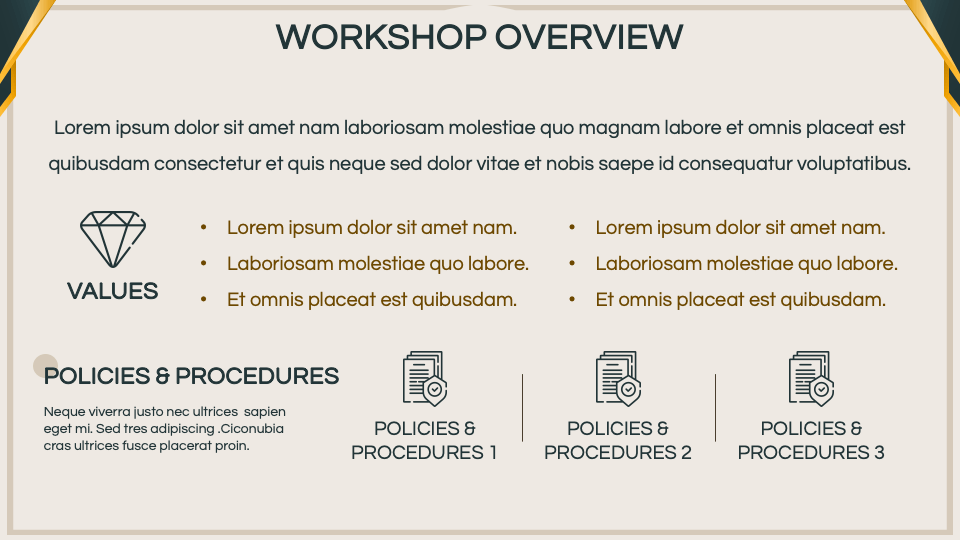 New Hire Training Workshop Template for Google Slides and PowerPoint ...