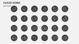 Cloud Icons - Slide 3