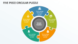 Five Piece Circular Puzzle - Slide 1