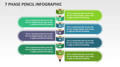 7 Phase Pencil Infographic - Slide 1