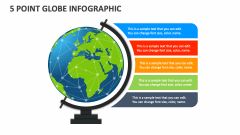 5 Point Globe Infographic - Slide 1