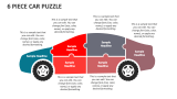 6 Piece Car Puzzle - Slide 1