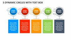 5 Dynamic Circles with Text Box - Slide 1