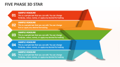 Five Phase 3D Star - Slide 1