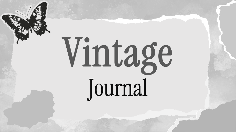 Vintage Journal - Slide 1