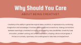 Encouraging Creativity in High School - Slide 3