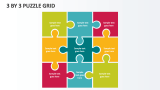 3 by 3 Puzzle Grid - Slide 1