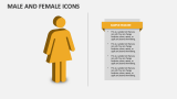 Male and Female Icons - Slide 4