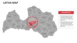Latvia Map - Slide 7