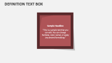 Definition Text Box PowerPoint and Google Slides Template - PPT Slides