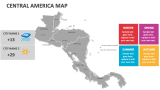 Central America Map - Slide 9