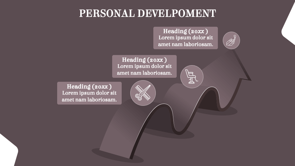 Free Hair Stylist Portfolio Presentation Template for Google Slides and