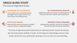 The Future of Single-blind Studies - Slide 9