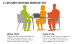 Customer Meeting Silhouettes - Slide 3