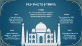 Taj Mahal Presentation Theme - Slide 9