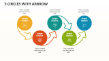 5 Circles with Arrrow - Slide 1