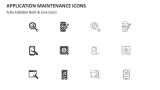 Application Maintenance Icons - Slide 2