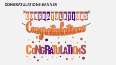 Congratulations Banner - Slide 1