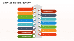 15 Part Rising Arrow - Slide 1