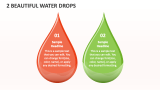 2 Beautiful Water Drops - Slide 1