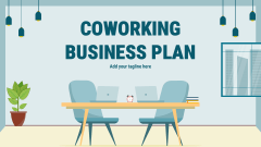 Coworking Business Plan - Slide 1