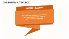 One Dynamic Text Box - Slide 1