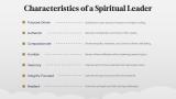 Introduction to Spiritual Leadership - Slide 3
