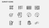 Survey Icons - Slide 3