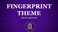 Fingerprint Theme - Slide 1