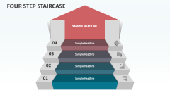 Four Step Staircase - Slide 1