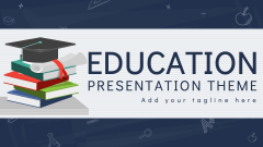 Education Presentation Theme - Slide 1