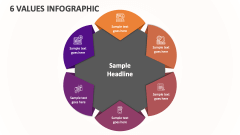 6 Values Infographic - Slide 1