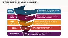 5 Tier Spiral Funnel with List - Slide 1