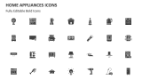 Home Appliances Icons - Slide 2