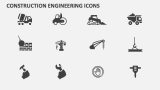 Construction Engineering Icons - Slide 6