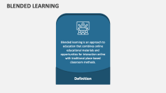 Blended Learning - Slide 1