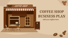 Coffee Shop business plan - Slide 1
