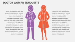 Doctor Woman Silhouette - Slide 1