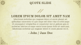 Elegant Vintage Style Presentation Theme - Slide 9