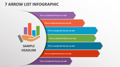 7 Arrow List Infographic - Slide 1