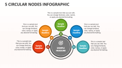 5 Circular Nodes Infographic - Slide 1