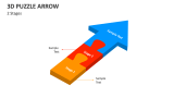 3D Puzzle Arrow (2 Stages) - Slide 1