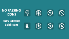 No Passing Icons - Slide 1